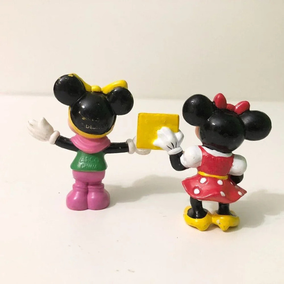 Vintage Disney Figures Arco Applause Mickey Minnie Mouse Ducktales Bully  Goofy - Picture 5 of 16